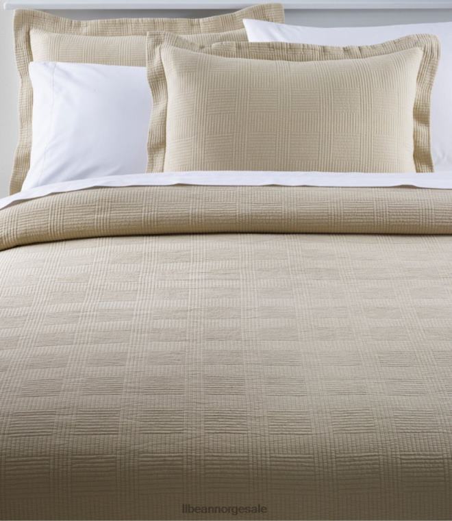 unisex vintage matelass dekke 24VDH2478 L.L.Bean bedding ny kaki