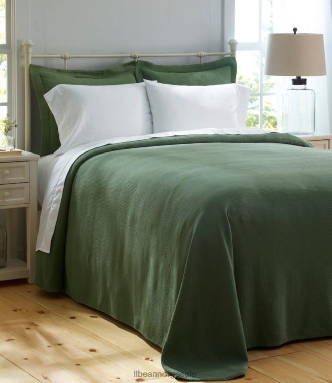 unisex vintage matelass sengeteppe 24VDH7112 L.L.Bean bedding frostgrå