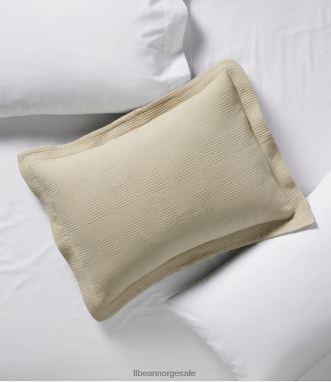 unisex vintage matlass sham 24VDH2580 L.L.Bean bedding ny kaki