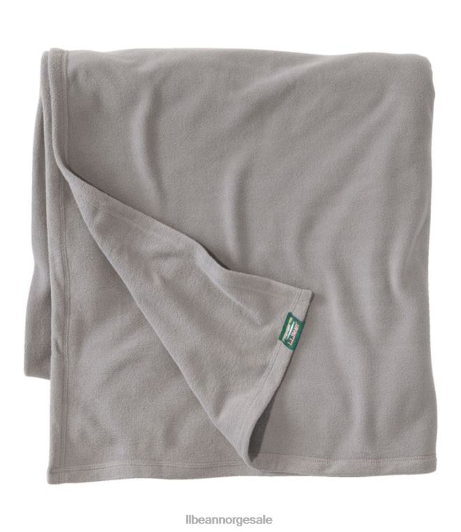 unisex fjell klassisk fleece teppe 24VDH5589 L.L.Bean bedding mørk flintgrå