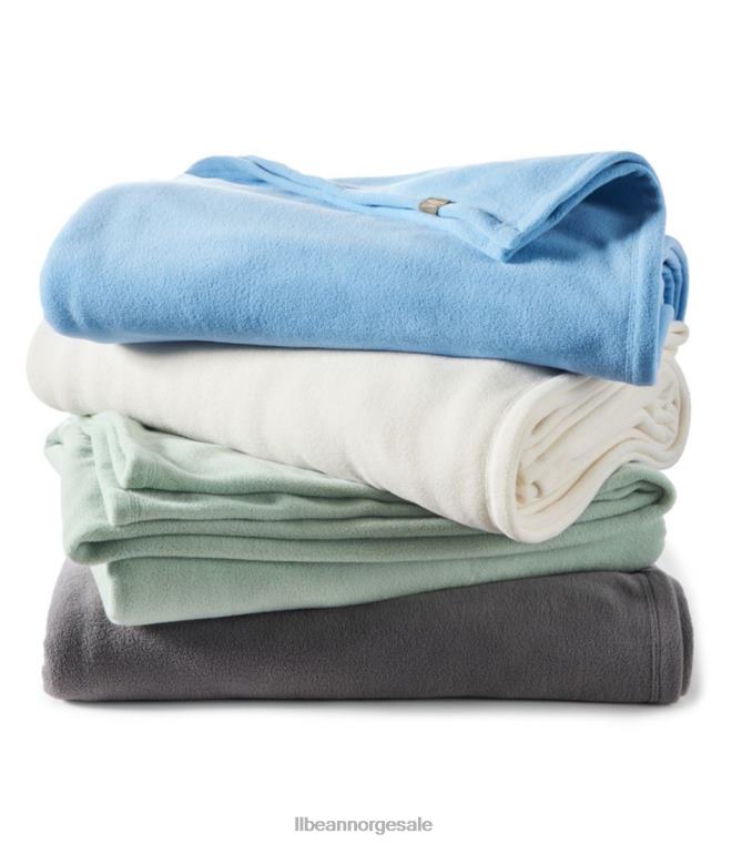 unisex fjell klassisk fleece teppe 24VDH5589 L.L.Bean bedding mørk flintgrå