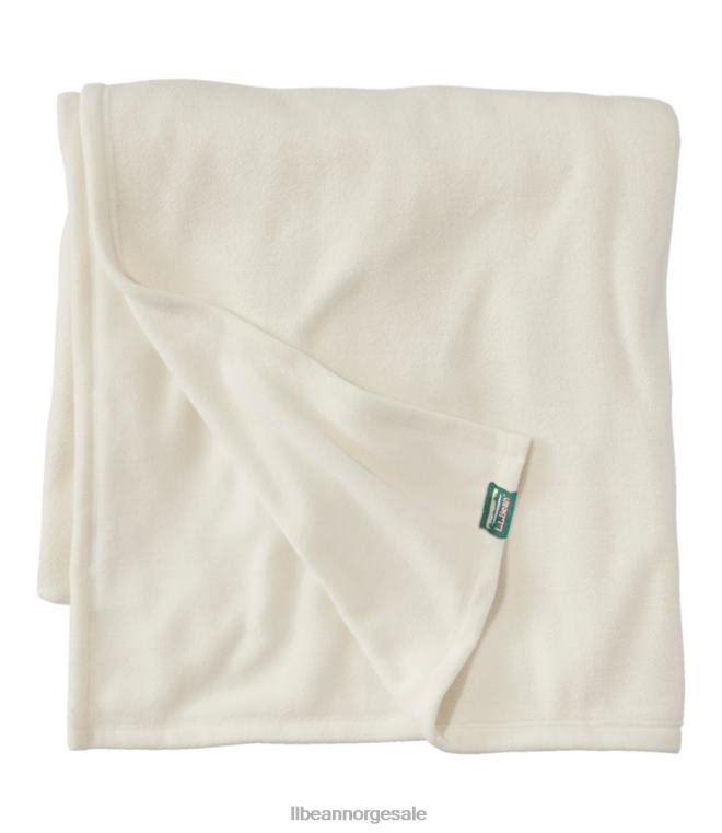 unisex fjell klassisk fleece teppe 24VDH6350 L.L.Bean bedding krem