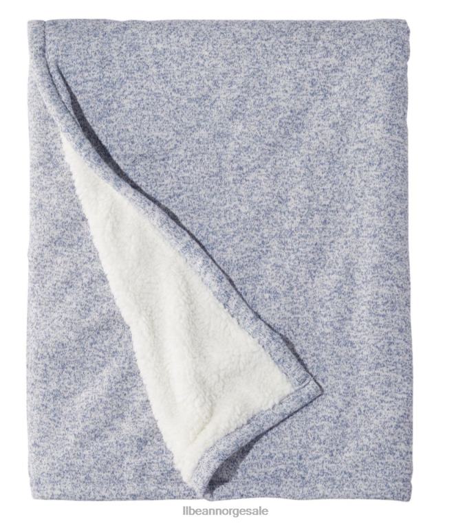 unisex genser fleecekast 24VDH4452 L.L.Bean bedding måneskinnsblå lyng