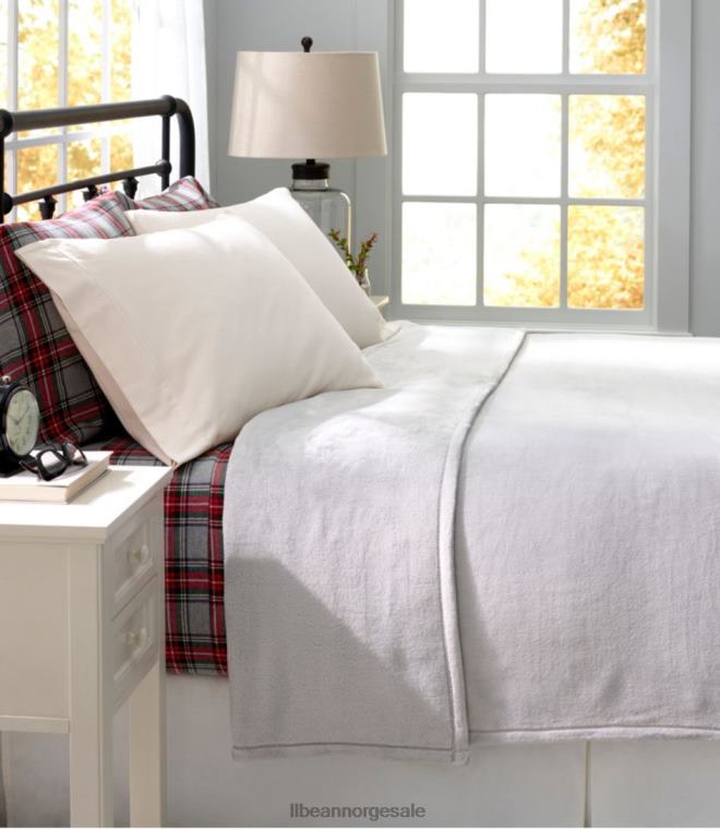 unisex ond koselig lett teppe 24VDH6334 L.L.Bean bedding ravn blå