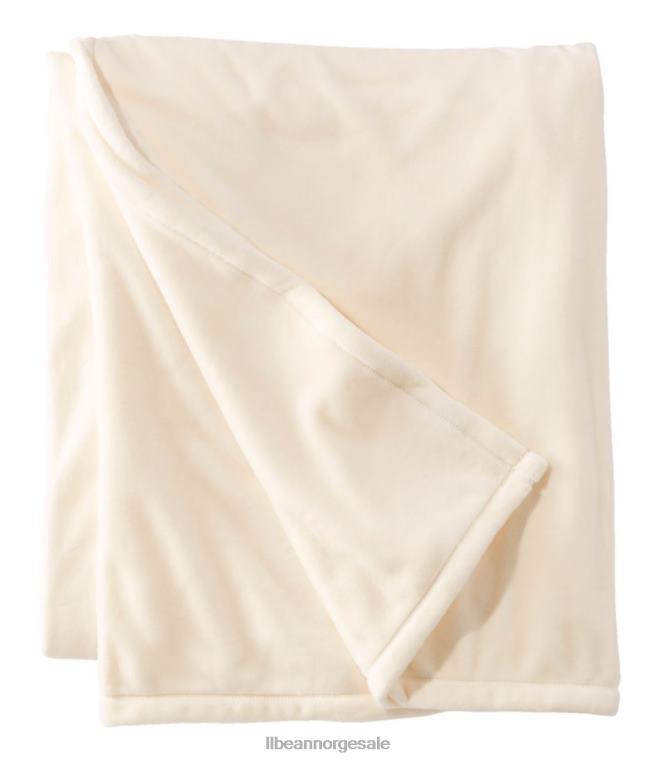 unisex ond koselig lett teppe 24VDH6836 L.L.Bean bedding krem