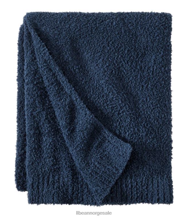 unisex ond koselig strikkekast 24VDH4471 L.L.Bean bedding marinen