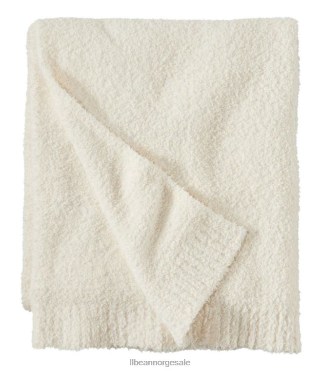 unisex ond koselig strikkekast 24VDH5611 L.L.Bean bedding krem