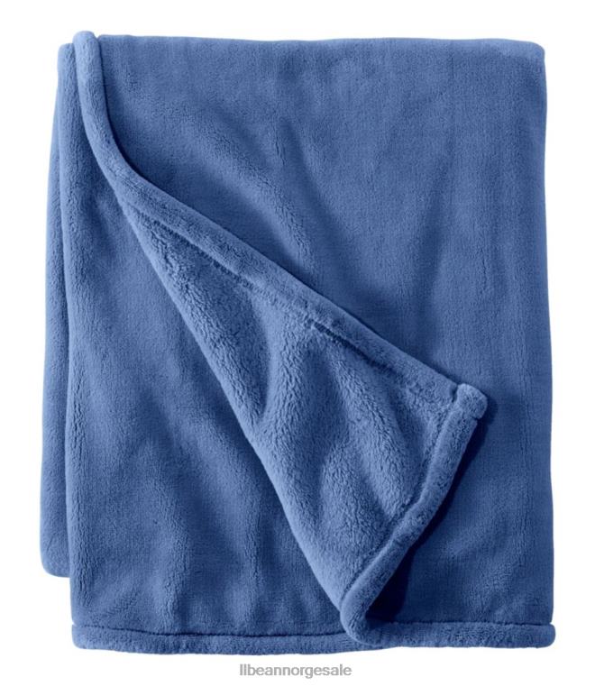 unisex ond plysjkast 24VDH6794 L.L.Bean bedding mørkeblå