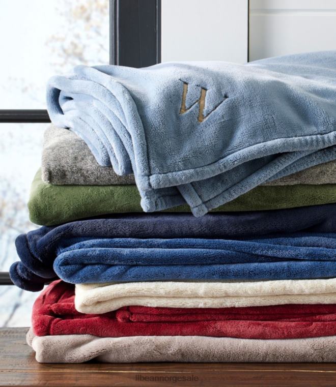 unisex ond plysjkast 24VDH6794 L.L.Bean bedding mørkeblå