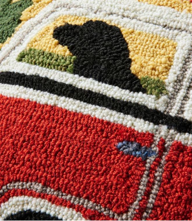 unisex innendørs/utendørs hektet putehundbuss 24VDH2734 L.L.Bean hjemmedekorasjon multi