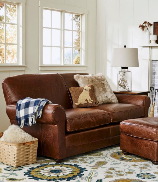 unisex pute av saueskinn 24VDH5641 L.L.Bean hjemmedekorasjon elfenbein