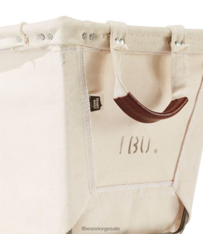 unisex stål liten bærekurv med treløpere 24VDH2888 L.L.Bean hjemmedekorasjon naturlig