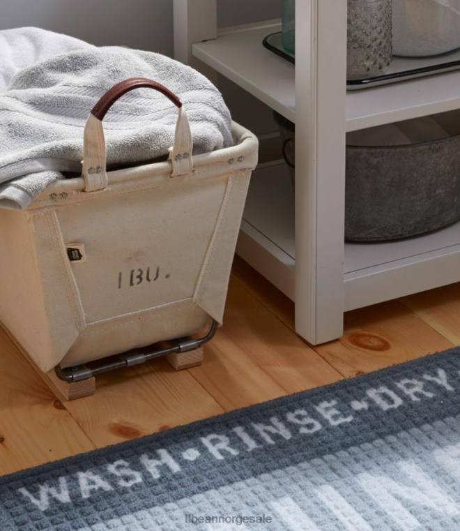 unisex stål liten bærekurv med treløpere 24VDH2888 L.L.Bean hjemmedekorasjon naturlig
