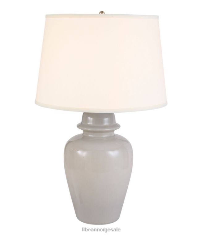 unisex portland keramisk lampe 24VDH2830 L.L.Bean hjemmedekorasjon grå