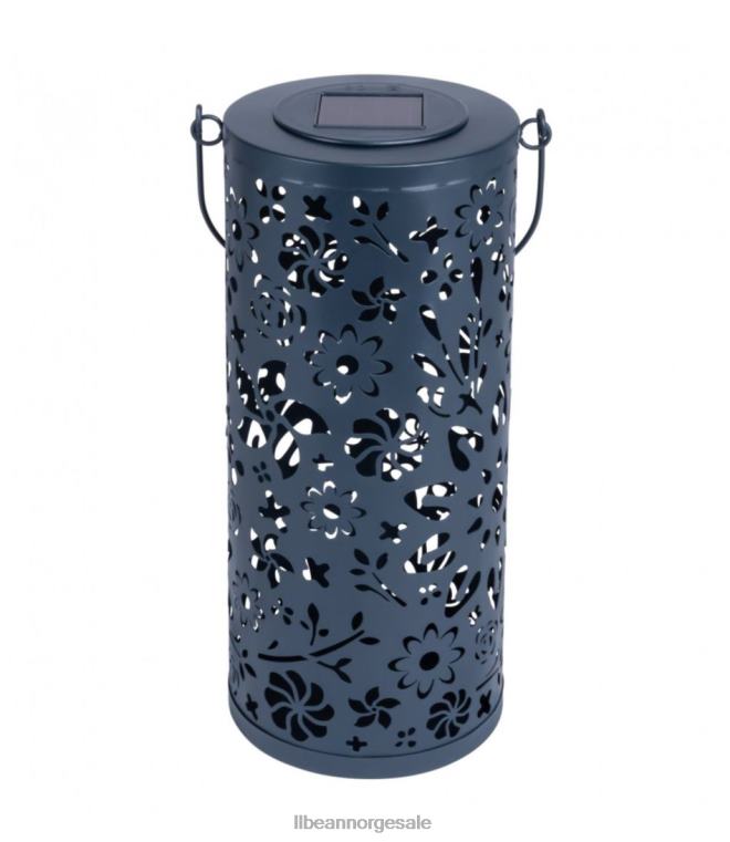 unisex solcellelampe i metall 24VDH4523 L.L.Bean hjemmedekorasjon midnatt blå