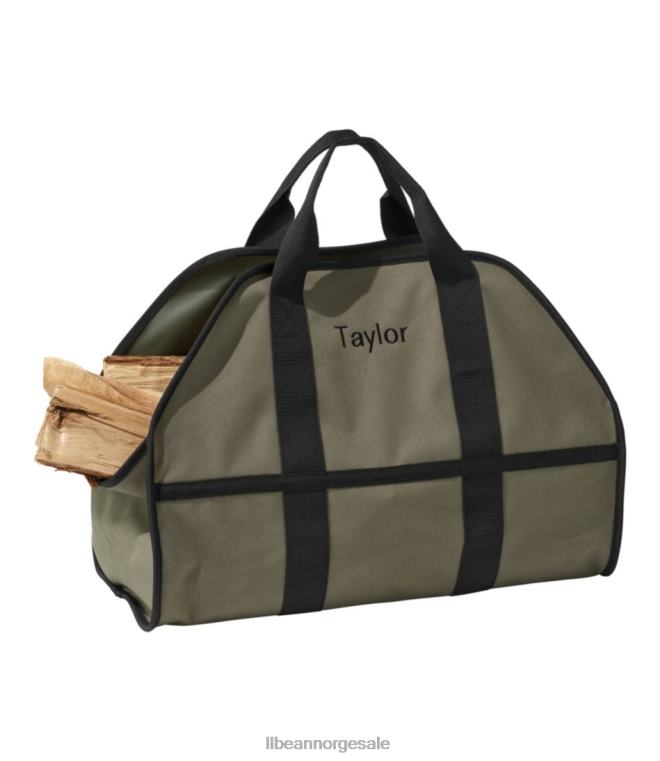 unisex dura-tøff stående stokkbærer 24VDH4465 L.L.Bean hjemmedekorasjon støvete oliven