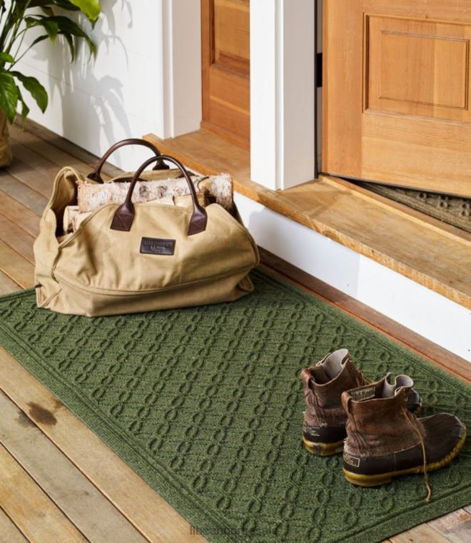 unisex stokkbærer av vokset lerret 24VDH4431 L.L.Bean hjemmedekorasjon støvete oliven