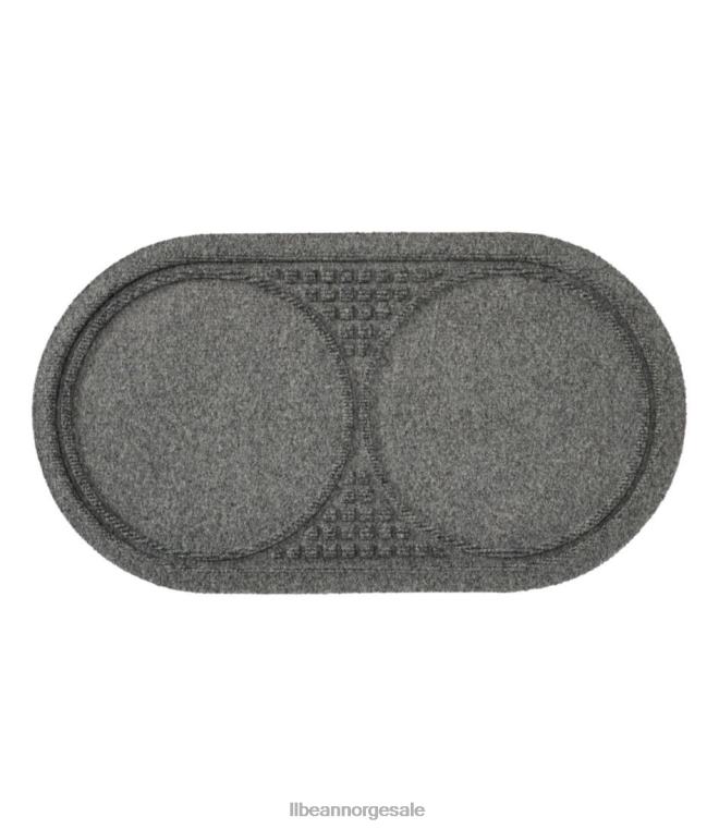 unisex resirkulert waterhog hundematte dekkematte 24VDH6130 L.L.Bean hjem varer mellomgrå