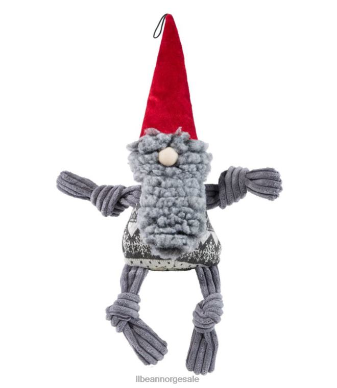 unisex ferie knottie hundeleke gnome 24VDH2085 L.L.Bean hjem varer grå