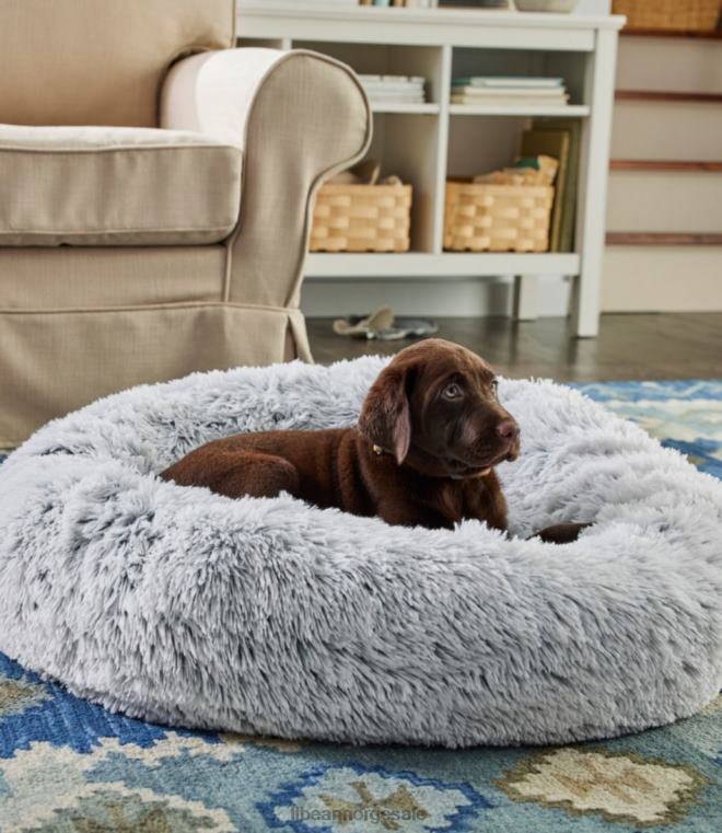 unisex plysj kosehundeseng 24VDH3863 L.L.Bean hjem varer grå