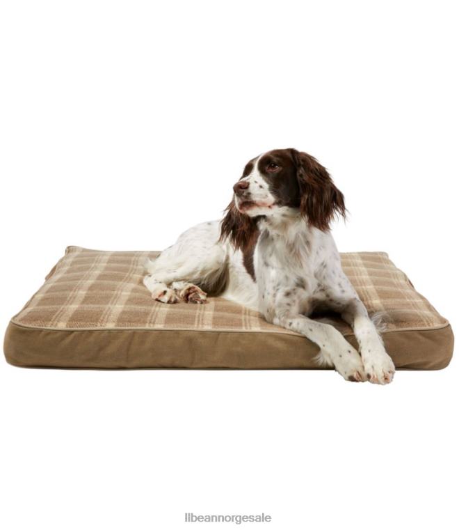 unisex premium hundeseng erstatningstrekk fleece rektangulært 24VDH1689 L.L.Bean hjem varer burlap