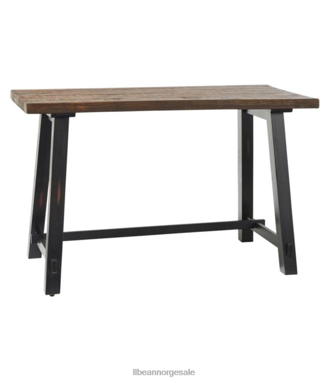 unisex grov furu skrivebord i heltre 24VDH2859 L.L.Bean innendørs møbler rustikk naturlig