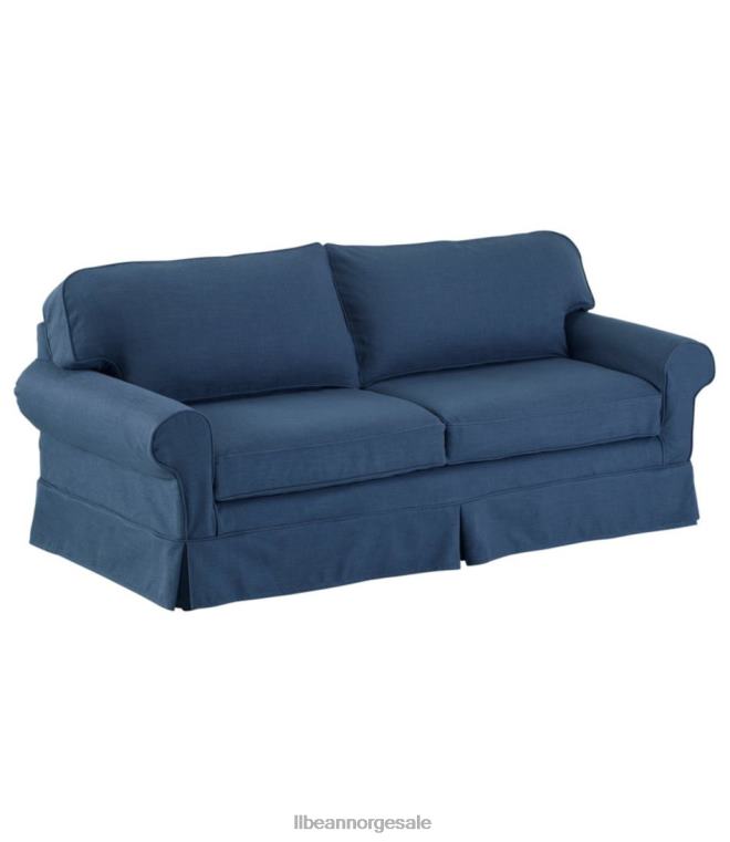 unisex furu punkt glidetrekk sofa ytelse lin 24VDH4554 L.L.Bean innendørs møbler blå
