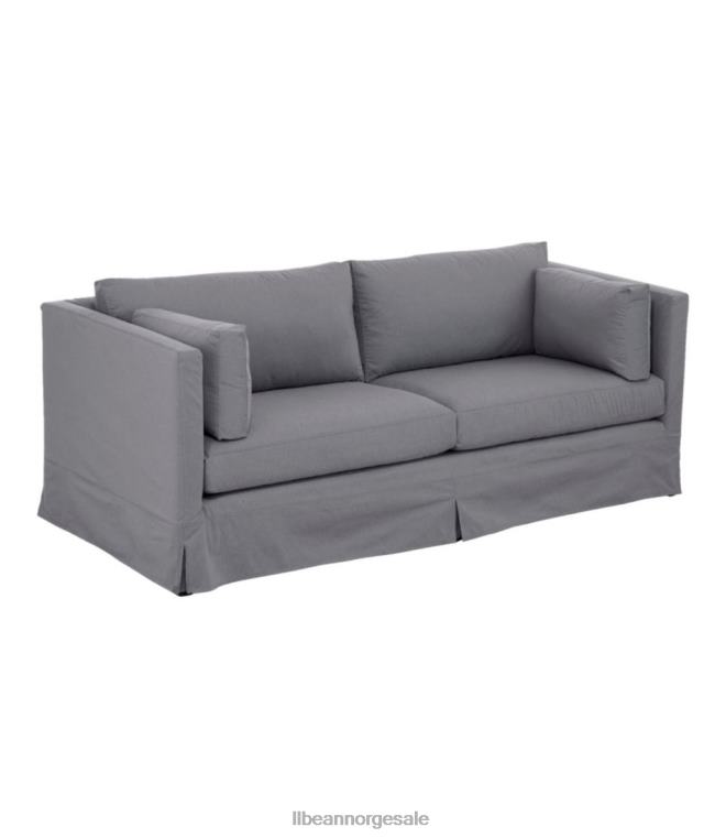 unisex harrington sofa med glidetrekk 24VDH4557 L.L.Bean innendørs møbler chambray