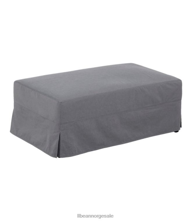 unisex harrington slipcovered ottoman 24VDH4556 L.L.Bean innendørs møbler chambray