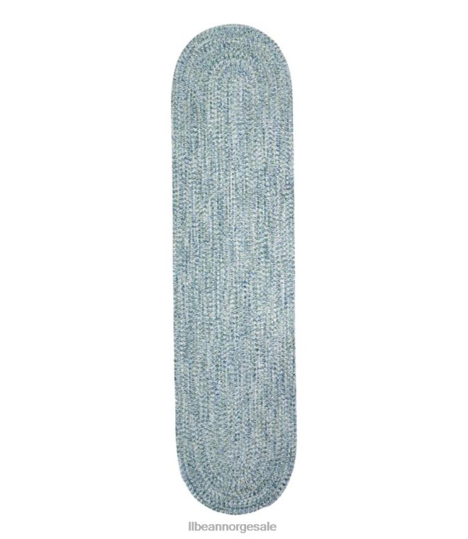 unisex allværs flettet løper konsentrisk mønster oval 24VDH2796 L.L.Bean hjem varer hav