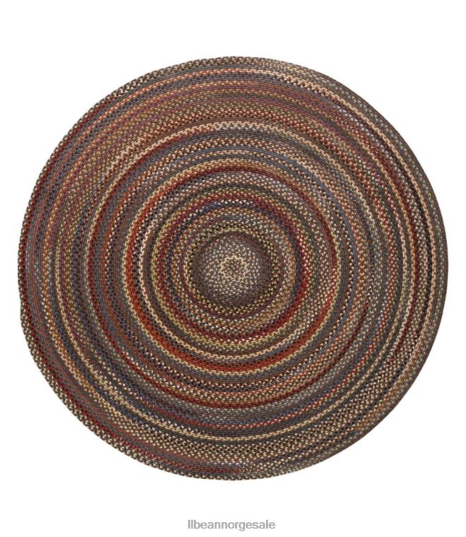 unisex flettet ullteppe 24VDH2798 L.L.Bean hjem varer kastanje