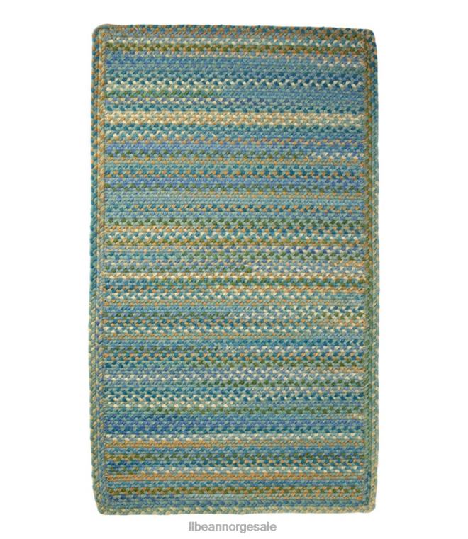 unisex flettet ullteppe horisontal flette 24VDH7162 L.L.Bean hjem varer sjøglass