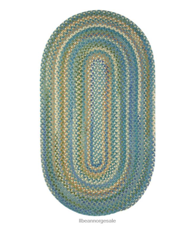 unisex flettet ullteppe oval 24VDH7124 L.L.Bean hjem varer sjøglass