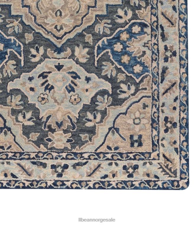 unisex tuftet teppe med diamantblomster 24VDH2869 L.L.Bean hjem varer blekk