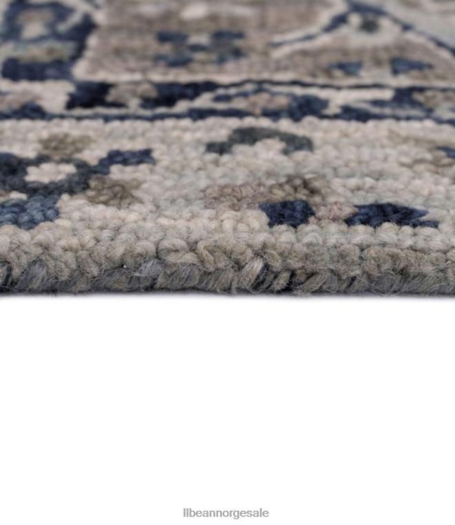 unisex tuftet teppe med diamantblomster 24VDH2869 L.L.Bean hjem varer blekk