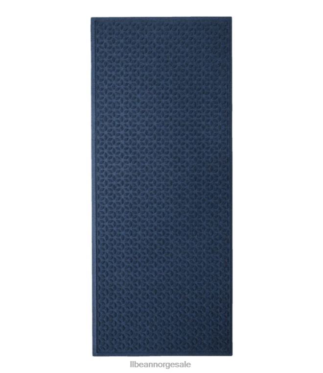 unisex tungvekts resirkulerte waterhog matte løper blomstrende sirkler 24VDH2613 L.L.Bean hjem varer måneskinnsblå