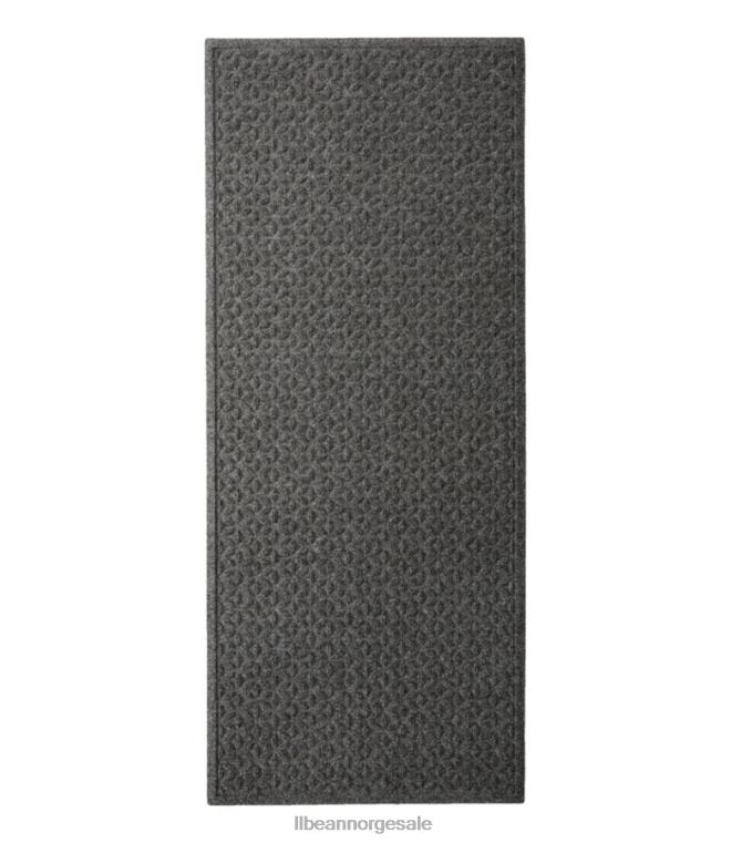unisex tungvekts resirkulerte waterhog matte løper blomstrende sirkler 24VDH6337 L.L.Bean hjem varer mellomgrå