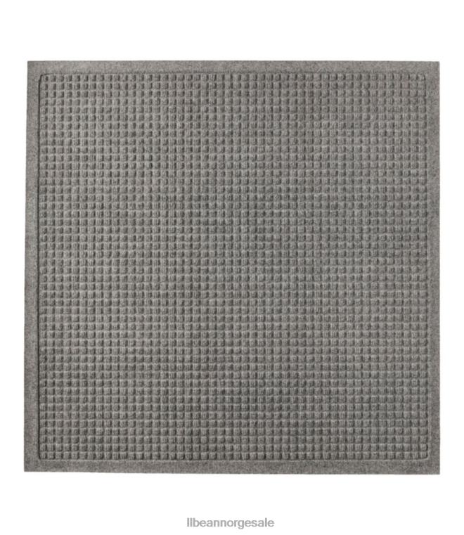 unisex everyspace resirkulert waterhog matte firkantet 24VDH7335 L.L.Bean hjem varer mellomgrå