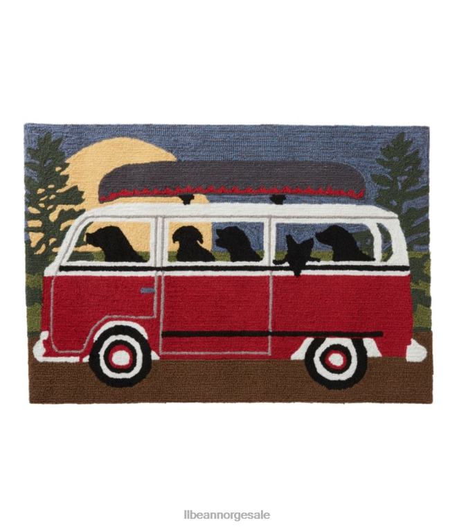 unisex innendørs/utendørs ferieland teppe hundebuss 24VDH2690 L.L.Bean hjem varer multi