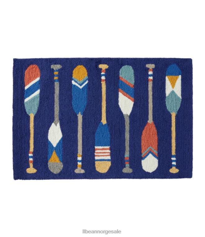 unisex innendørs/utendørs ferieland teppepadler 24VDH2559 L.L.Bean hjem varer multi