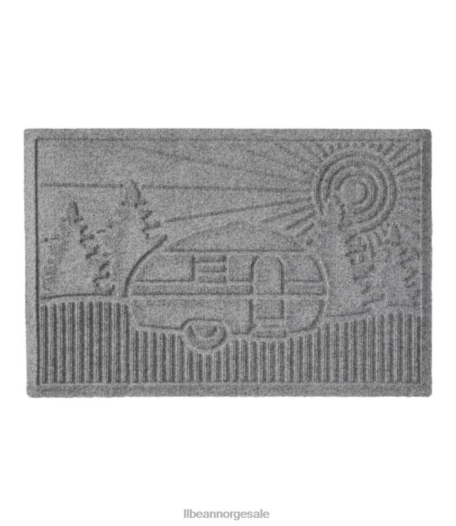 unisex everyspace resirkulert waterhog dørmatte campingvogn 24VDH4468 L.L.Bean hjem varer mellomgrå