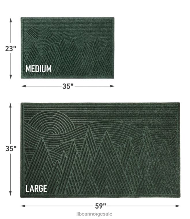 unisex everyspace resirkulert waterhog dørmatte fjellscene 24VDH2466 L.L.Bean hjem varer kamel