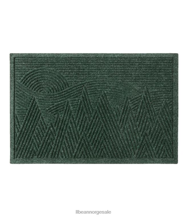 unisex everyspace resirkulert waterhog dørmatte fjellscene 24VDH4325 L.L.Bean hjem varer eviggrønne