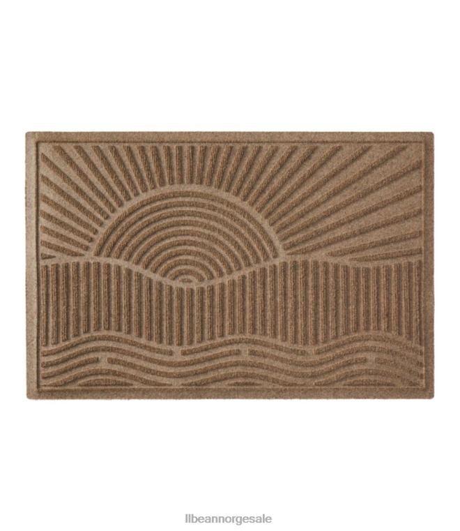 unisex everyspace resirkulert waterhog dørmatte soloppgang 24VDH2516 L.L.Bean hjem varer kamel