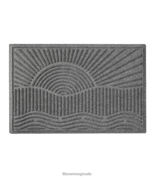 unisex everyspace resirkulert waterhog dørmatte soloppgang 24VDH6302 L.L.Bean hjem varer mellomgrå