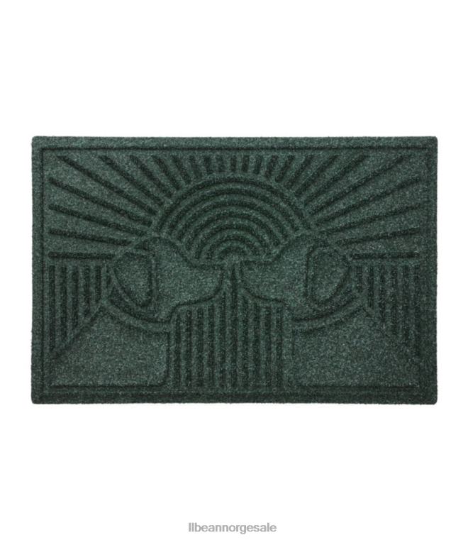 unisex everyspace resirkulert waterhog dørmatte soloppgang hunder 24VDH4376 L.L.Bean hjem varer eviggrønne