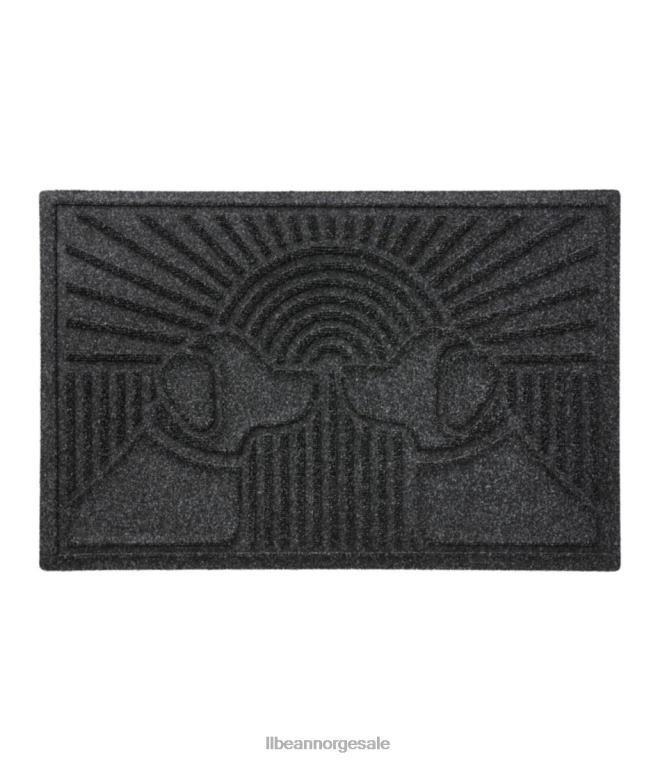unisex everyspace resirkulert waterhog dørmatte soloppgang hunder 24VDH5543 L.L.Bean hjem varer kull