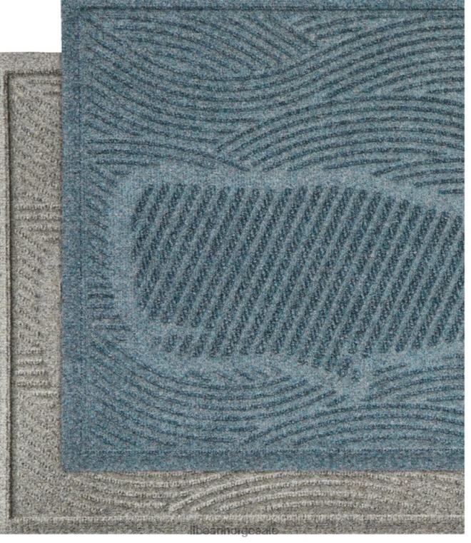 unisex everyspace resirkulert waterhog dørmatte svømmende hval 24VDH4398 L.L.Bean hjem varer mellomgrå
