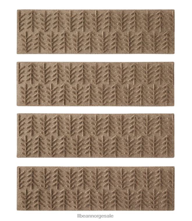 unisex everyspace resirkulert waterhog mattesett på fire 24VDH4427 L.L.Bean hjem varer kamel