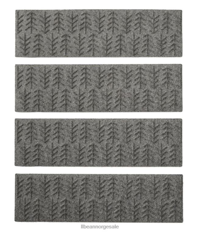 unisex everyspace resirkulert waterhog mattesett på fire 24VDH7336 L.L.Bean hjem varer mellomgrå